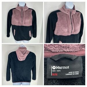 Marmot Homestead Fleece Sherpa Jacket Womens Medium Gorpcore Outdoor Hiking